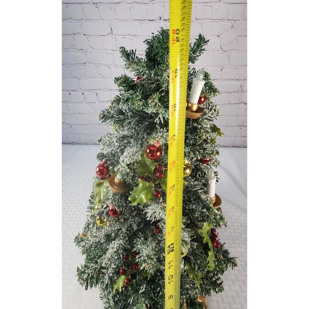 Thomas Kinkade Bradford Exchange LIGHT UP CHRISTMAS TREE #A2267 Limited Edition